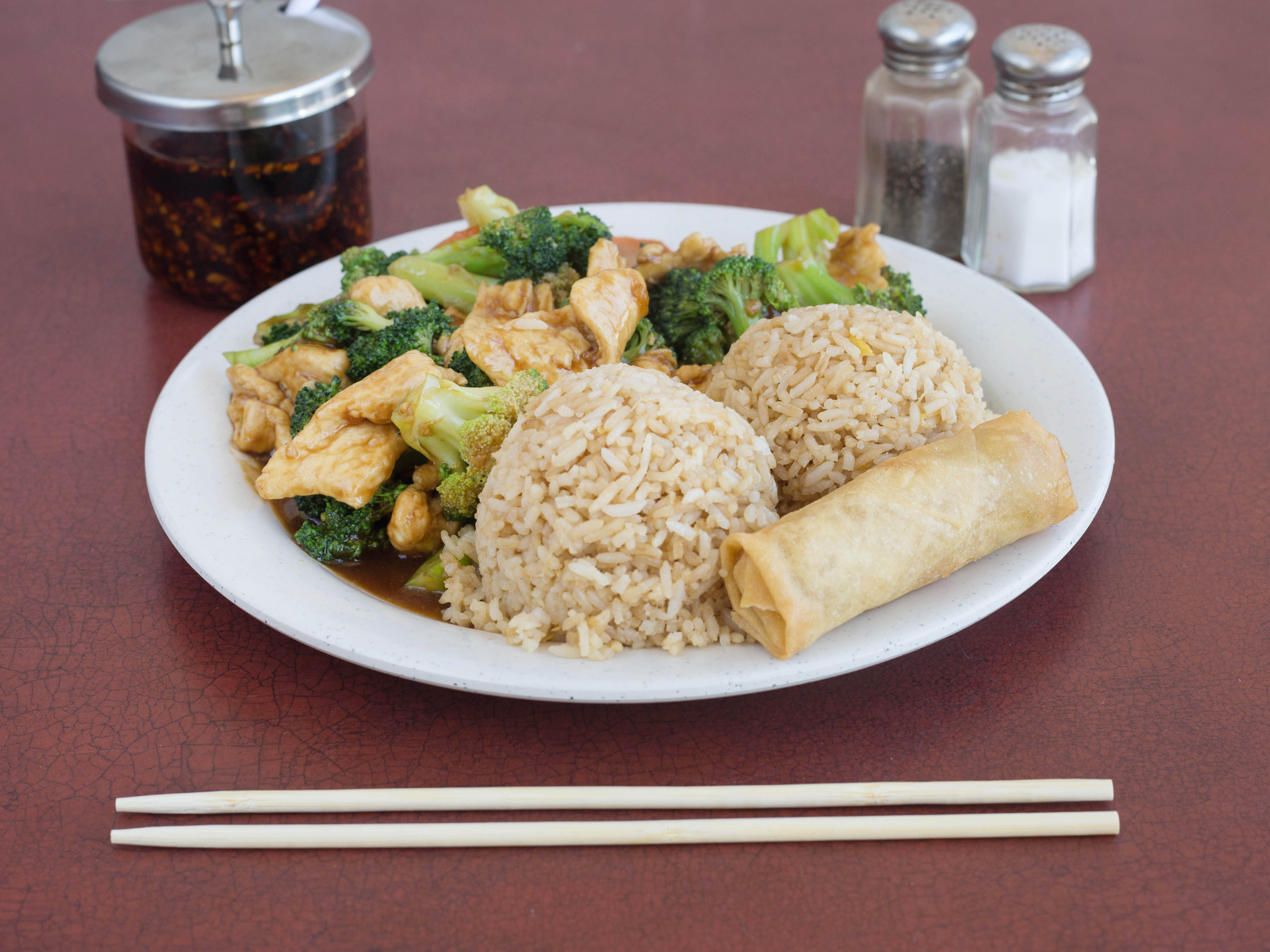 Order Chicken With Vegetables food online from China One #3 store, Houston on bringmethat.com