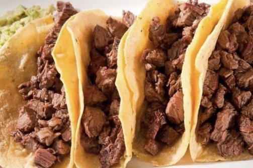 Order Steak Tacos food online from Los Barriles Mexican Restaurant store, Canutillo on bringmethat.com