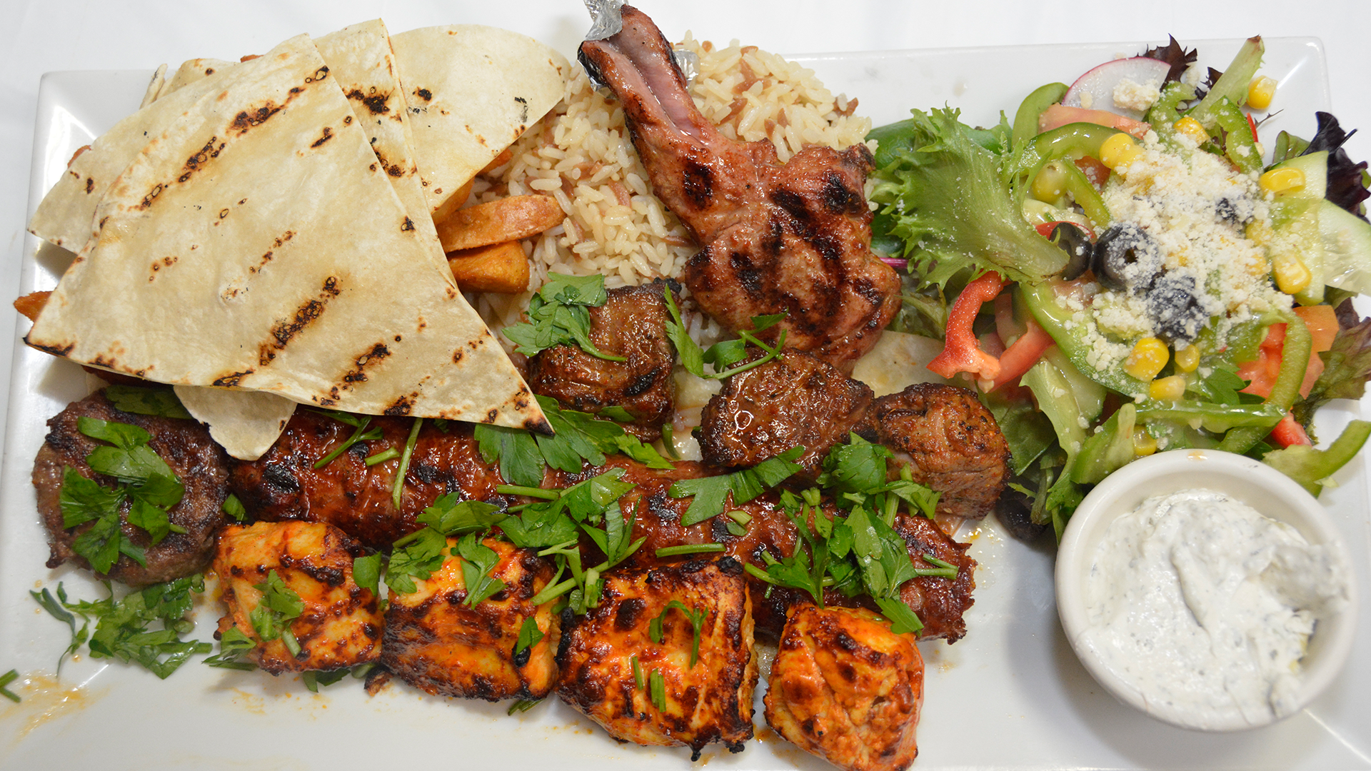 Order Regular Combo Kebab food online from AkCafe store, Clifton on bringmethat.com