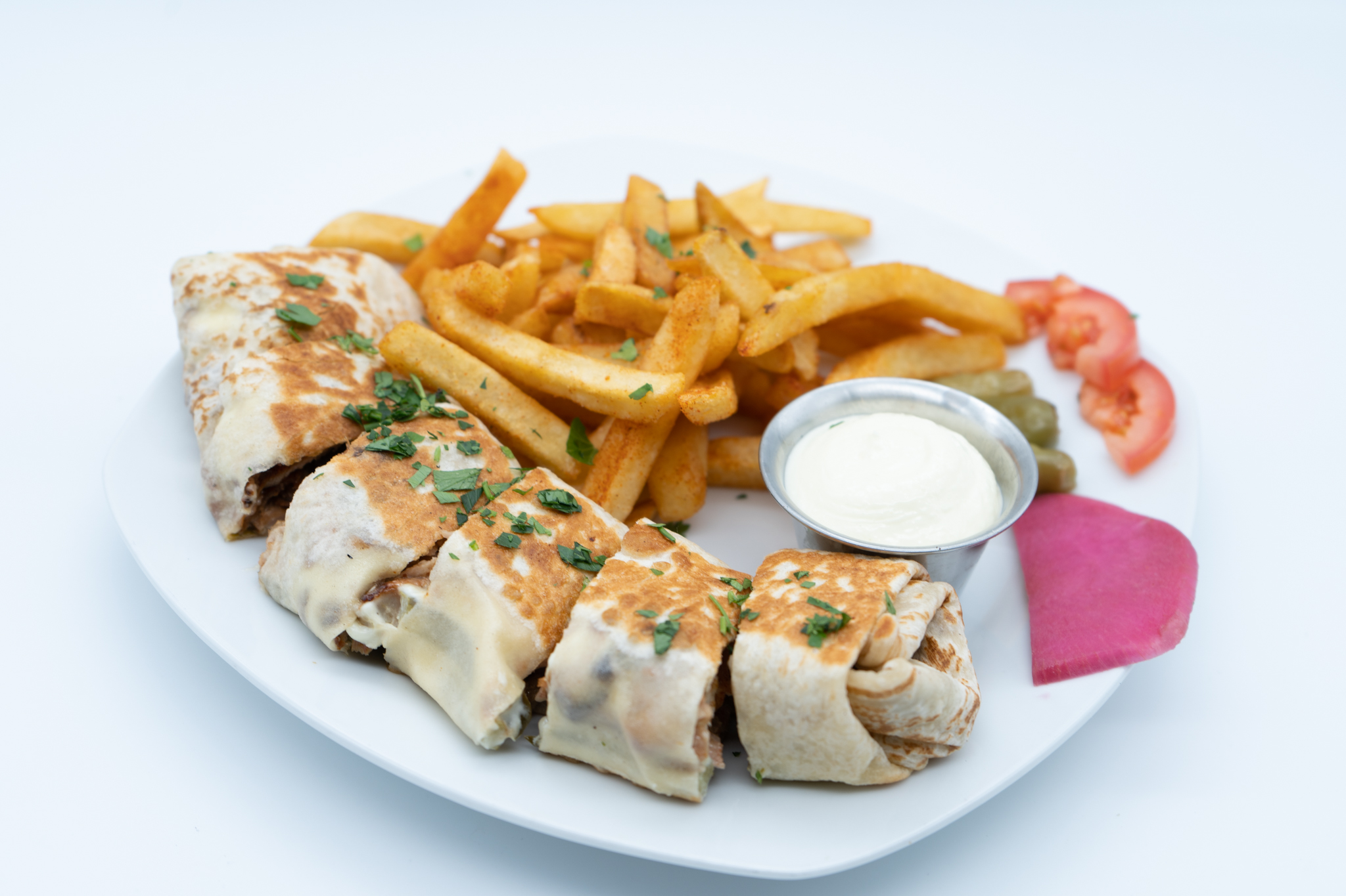 Order Chicken Shawarma food online from Sallora & Sam Bakery Grill And Catering store, Bridgeview on bringmethat.com