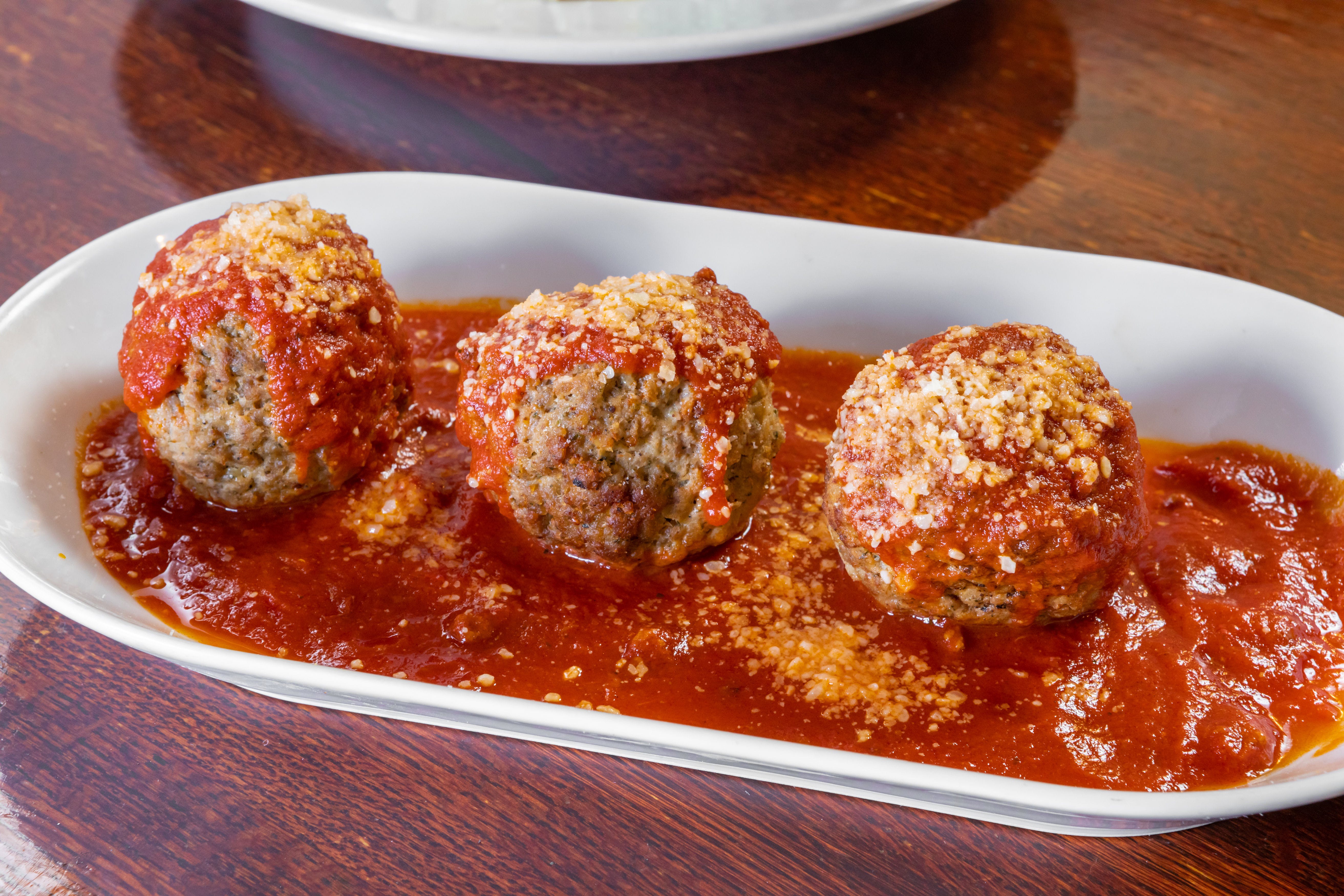 Order Meatballs & Sauce - 3 Pieces food online from Capri Restaurant store, Natrona Heights on bringmethat.com