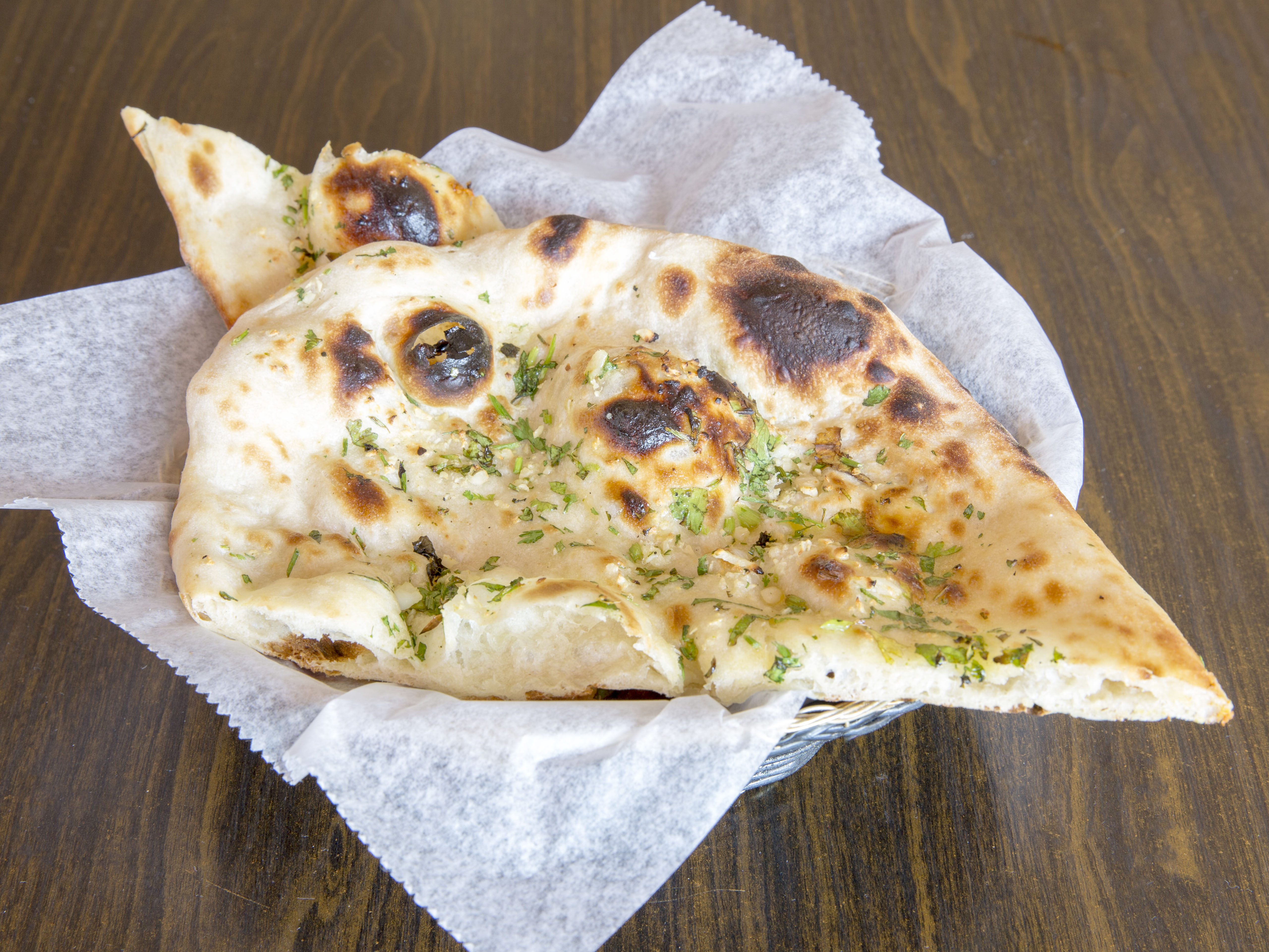 Order Garlic Naan food online from India's Flavor - Verdugo Rd store, Glendale on bringmethat.com