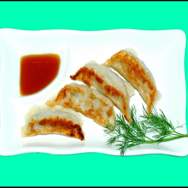 Order 4 Pieces Pot Stickers 锅贴 food online from King Kee store, San Francisco on bringmethat.com