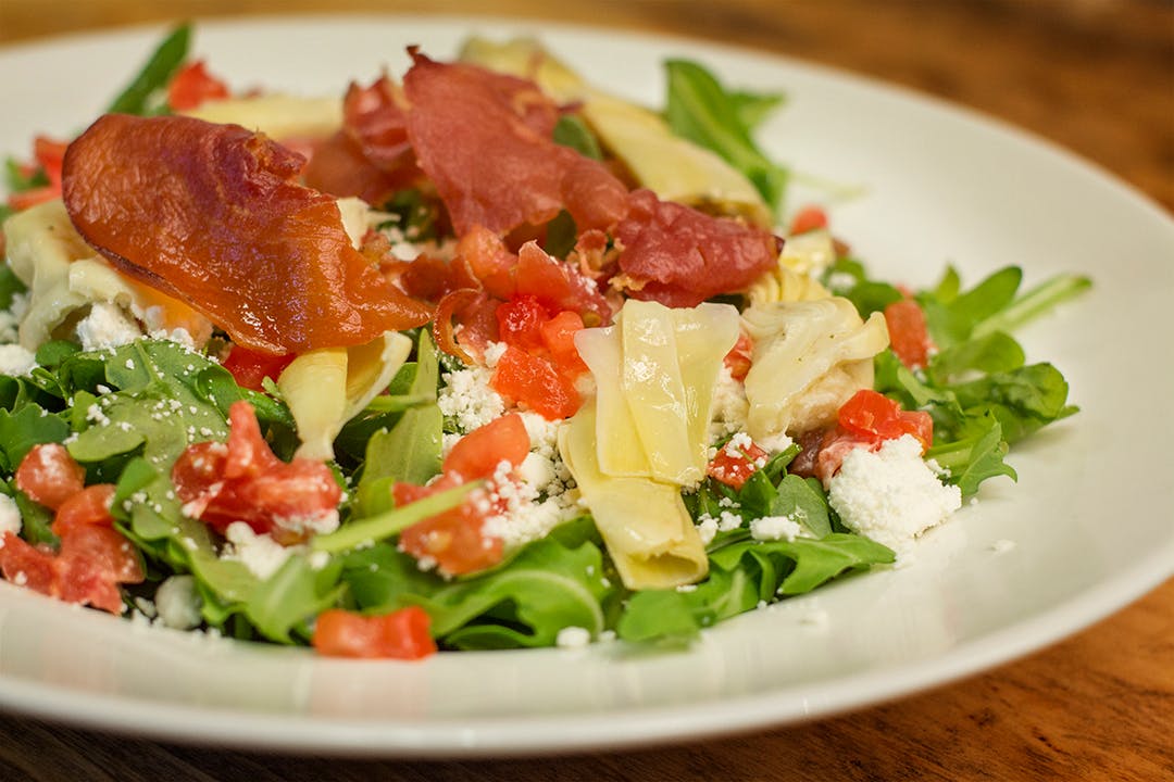Order West 14th Prosciutto Salad - Large food online from NYPD Pizza store, Orlando on bringmethat.com