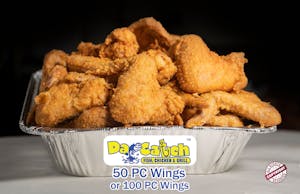 Order 50 wings food online from Da Catch Fish & Chicken store, Rockford on bringmethat.com