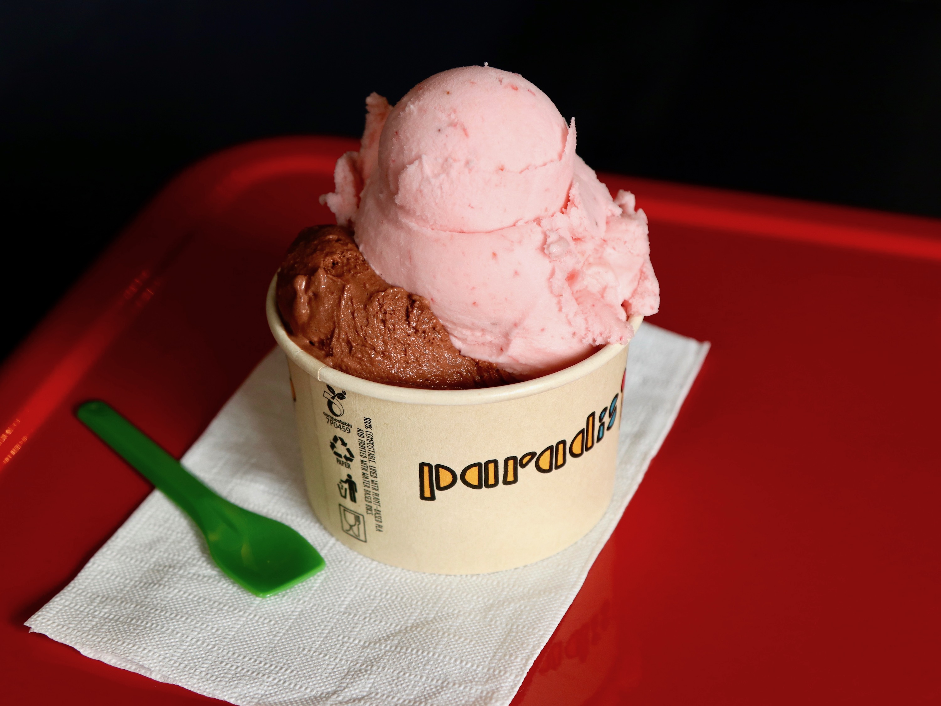 Order Small (2 Scoops) food online from Paradis Ice Cream store, San Clemente on bringmethat.com