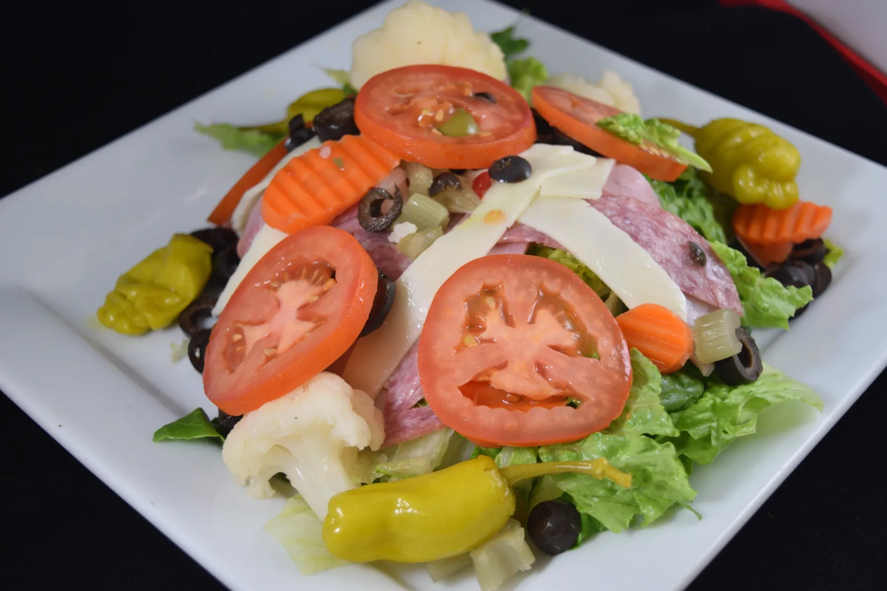 Order Antipasto Salad food online from Michael's Pizza store, Agoura Hills on bringmethat.com