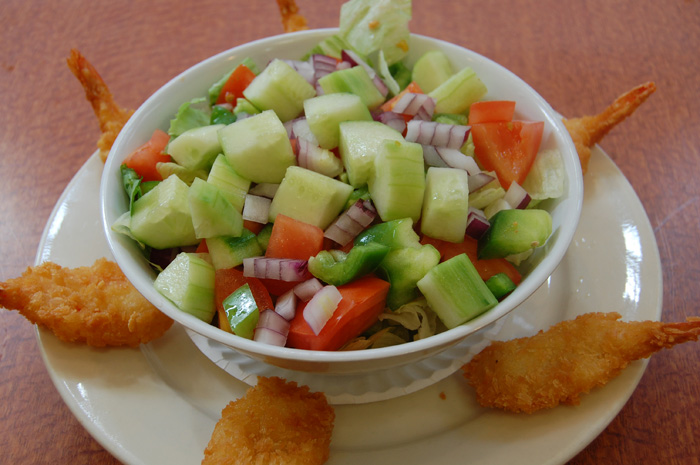 Order Tossed Salad food online from Jk & Sons Deli Restaurant store, Brooklyn on bringmethat.com