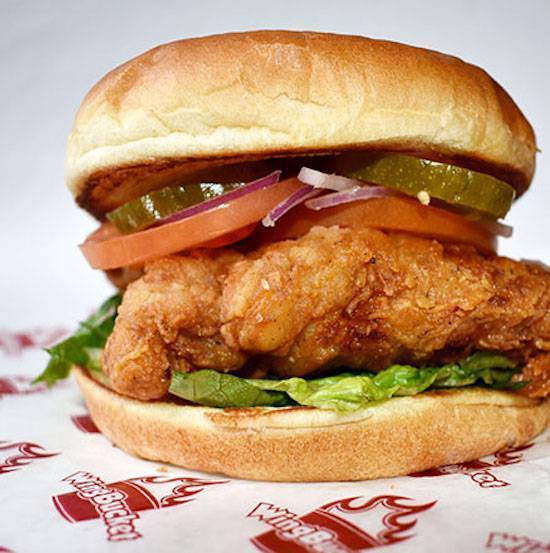 Order Fried Chicken Sandwich food online from Wingbucket store, Dallas on bringmethat.com
