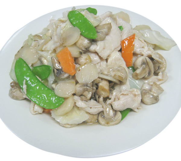 Order C3. Moo Goo Gai Pan food online from Asian Fusion store, Kennesaw on bringmethat.com