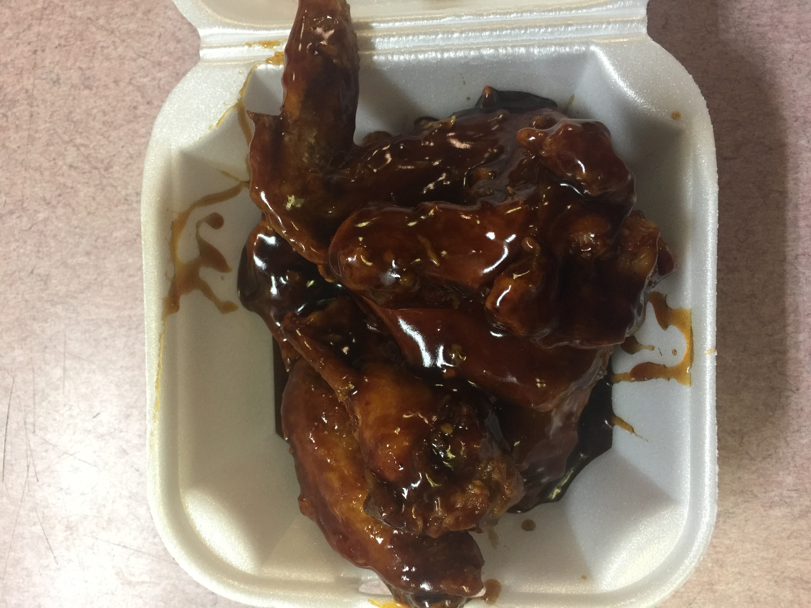 Order Chicken wing with garlic sauce food online from China Wok store, Harrison on bringmethat.com