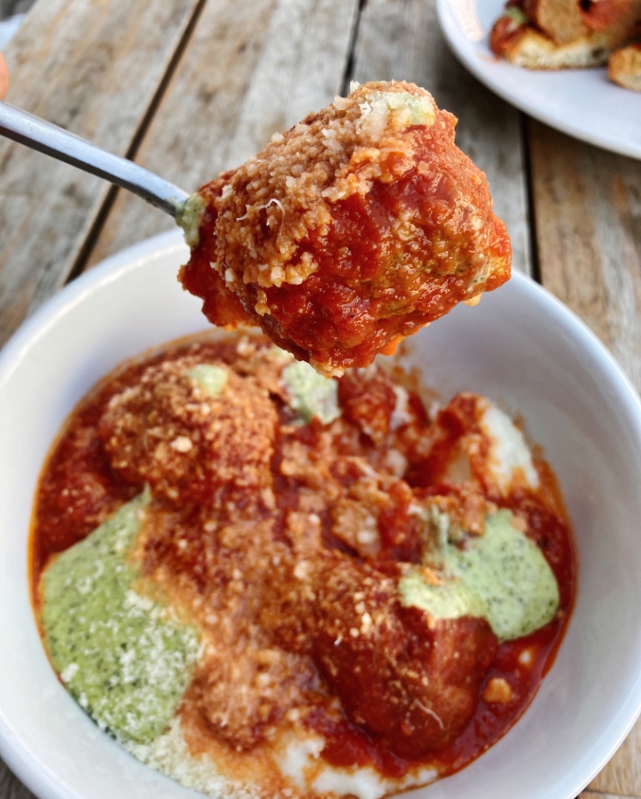 Order Tomato Braised Meatball Bowl food online from Brider store, Denver on bringmethat.com