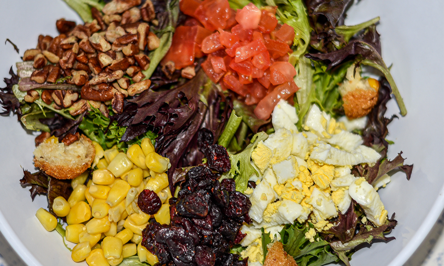 Order Cobb Salad food online from The Station Seafood Co. store, Houston on bringmethat.com