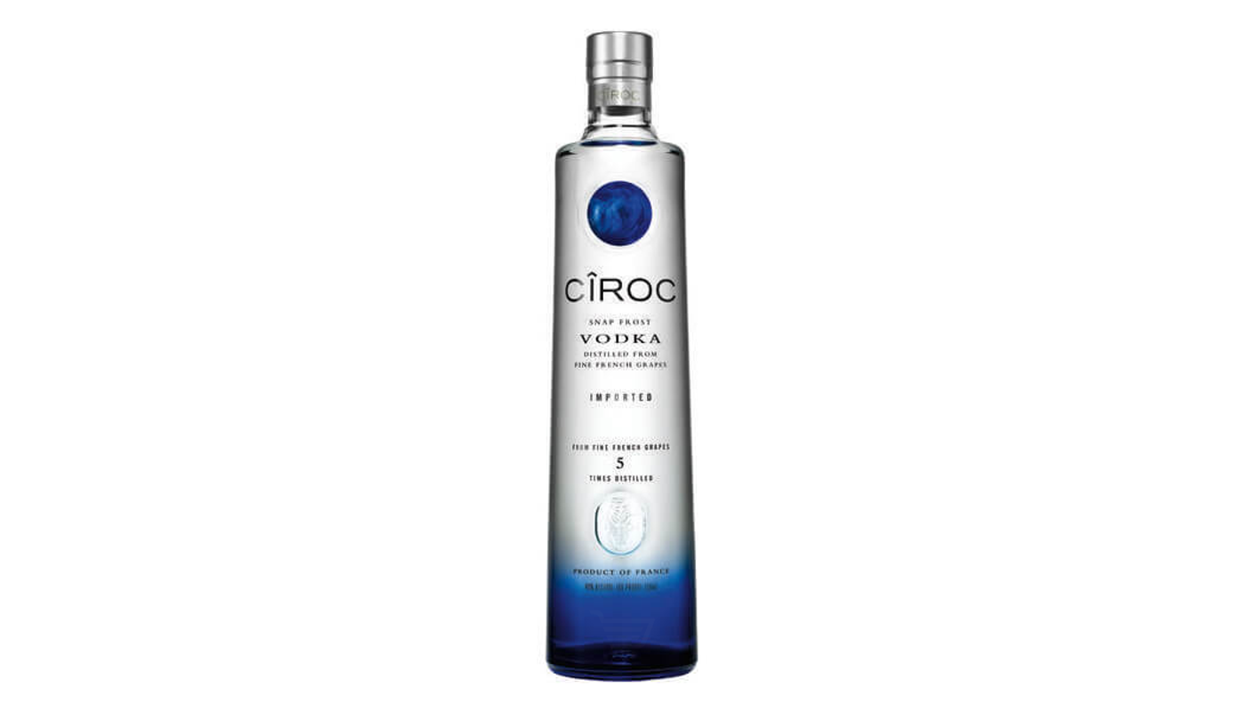 Order Ciroc Ultra Premium Vodka 750mL food online from Circus Liquor store, Santa Clarita on bringmethat.com