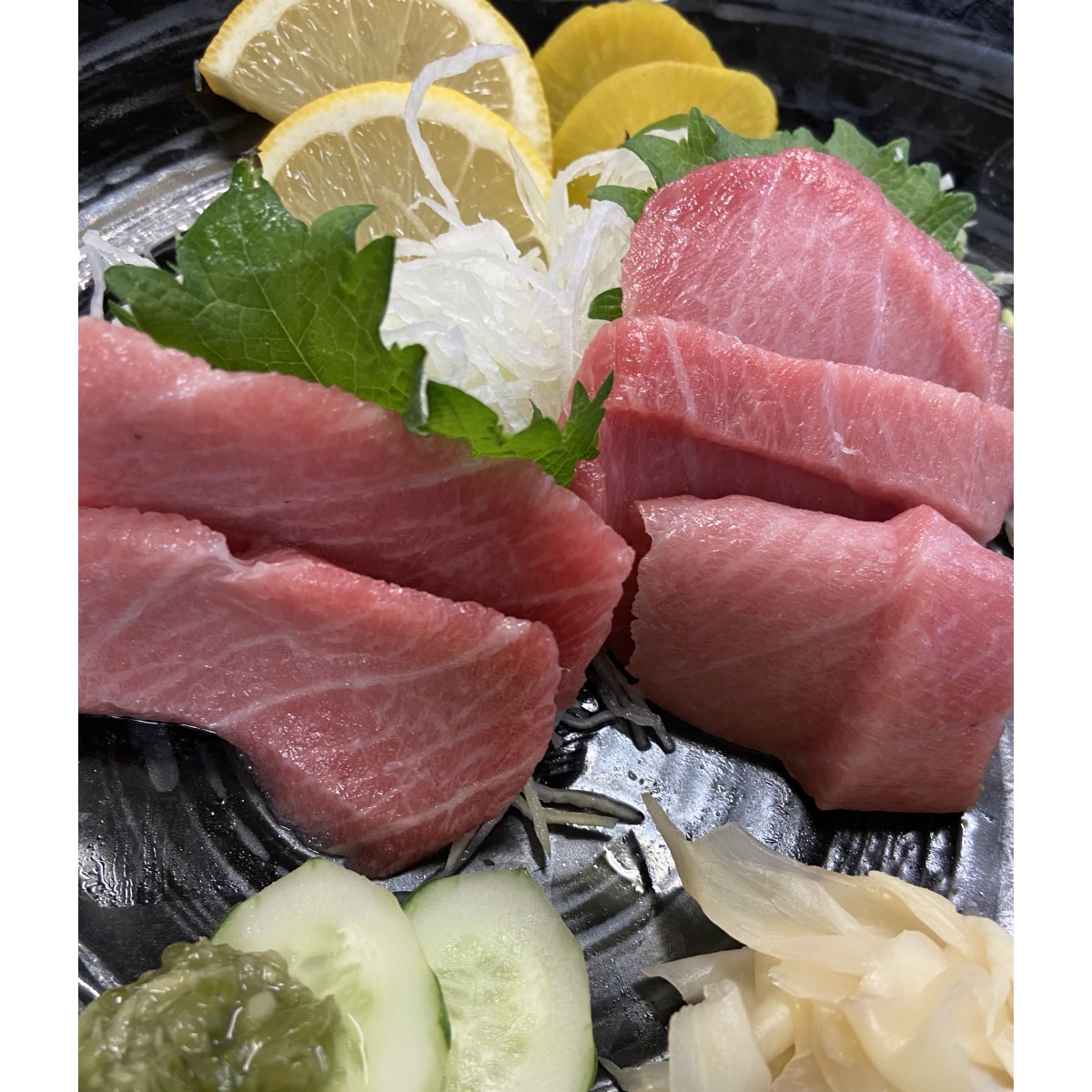 Order Chu-Toro Sashimi food online from Noshi Sushi store, Los Angeles on bringmethat.com