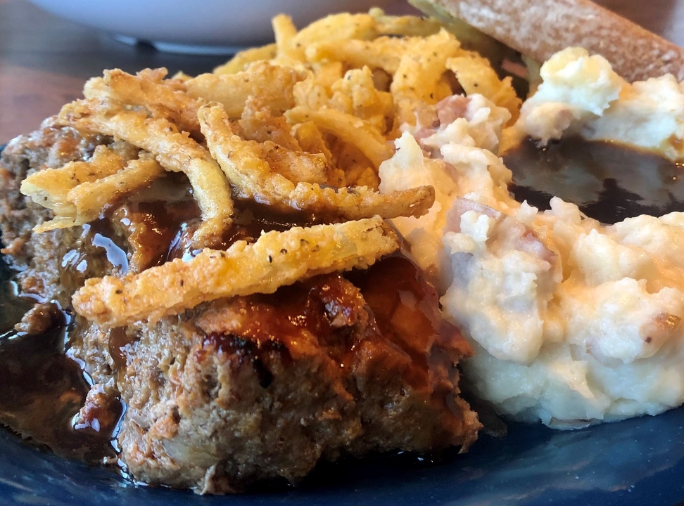 Order Meatloaf (GH) food online from Stockade Kitchen store, Hutto on bringmethat.com