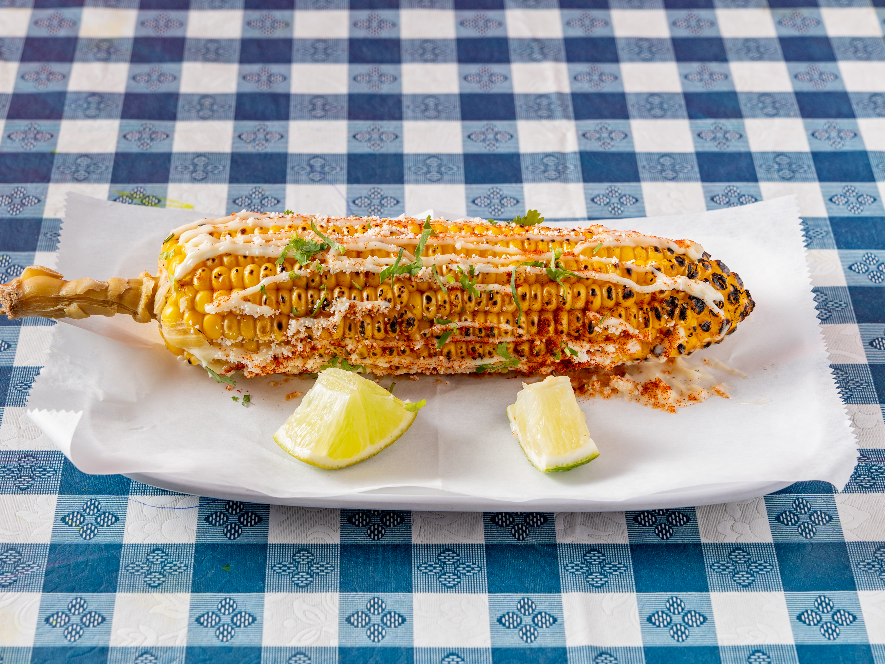 Order Mexican street corn food online from Orale!! Tacos!! store, Astoria on bringmethat.com