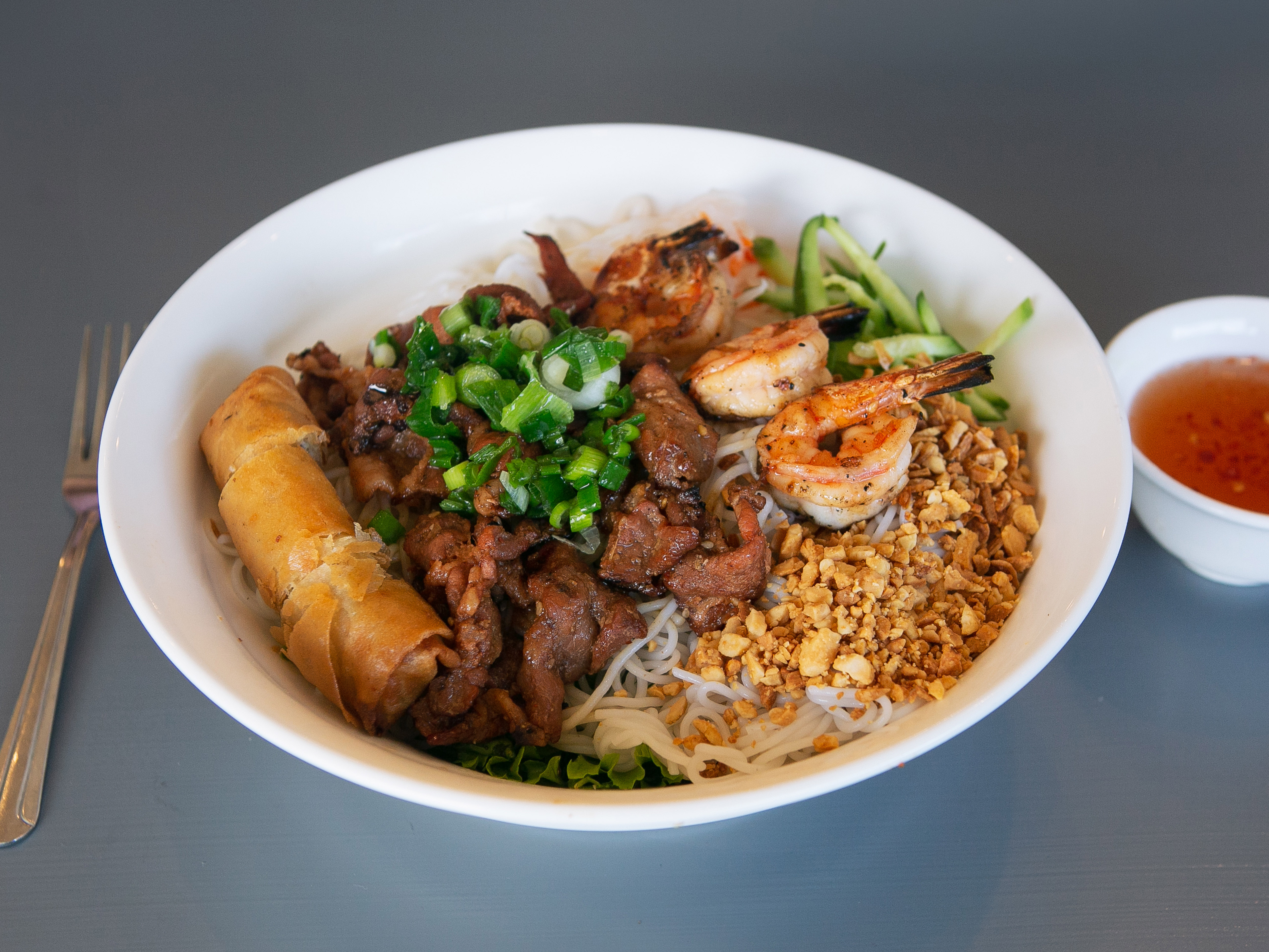 Order B1. 1 Topping Vermicelli food online from Viet Phomula store, Monrovia on bringmethat.com