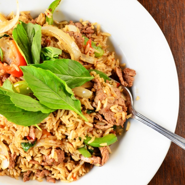 Order Basil Fried Rice food online from Boon Thai store, Brooklyn on bringmethat.com