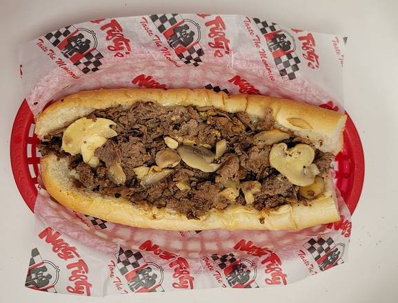 Order Mushroom Swiss Cheesesteak food online from Nifty Fifty store, Gloucester on bringmethat.com