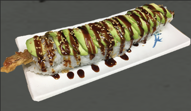Order Dragon Roll (Whole 9pc) food online from Sushi Kyo store, Salem on bringmethat.com