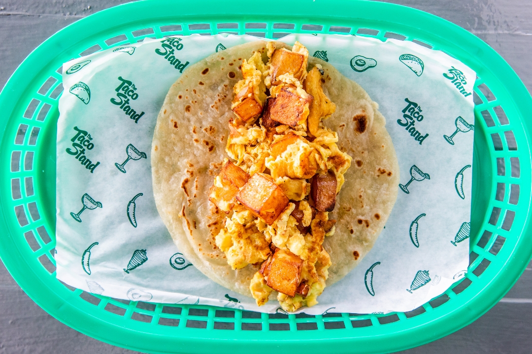 Order Potato & Egg food online from The Taco Stand store, Houston on bringmethat.com
