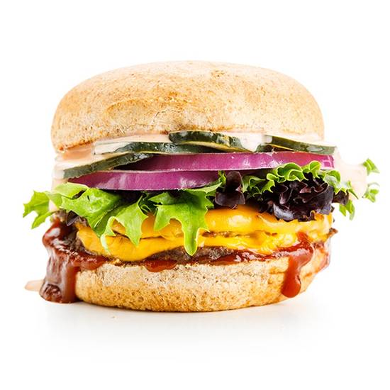 Order Double Cheeseburger food online from Native Foods Cafe store, Chicago on bringmethat.com