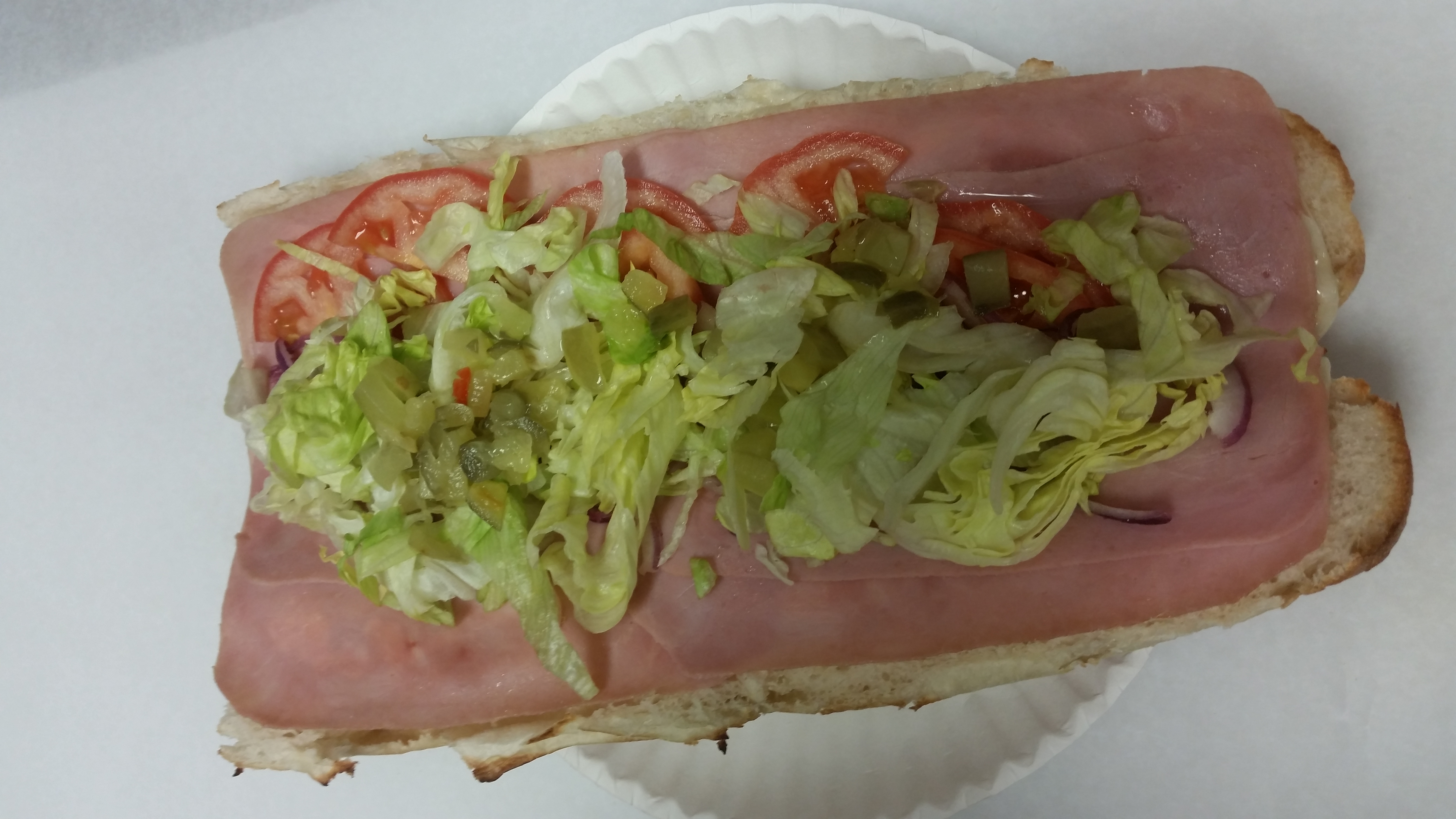 Order Imported Ham & Provolone L.G. food online from Italian Pizza & Subs store, Jamaica Plain on bringmethat.com
