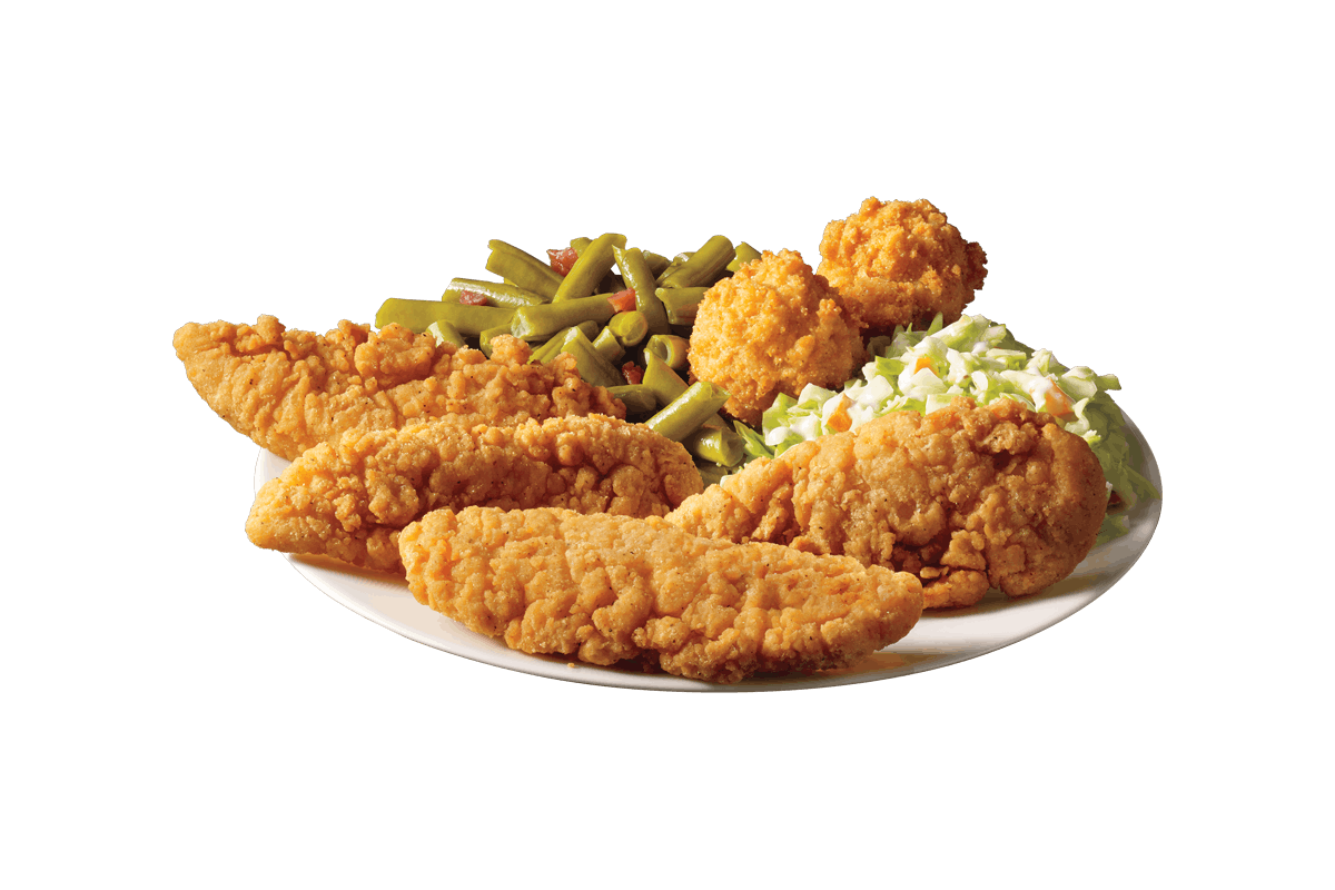 Order 4 Piece Chicken Meal food online from Captain D's Seafood store, Fairview Heights on bringmethat.com