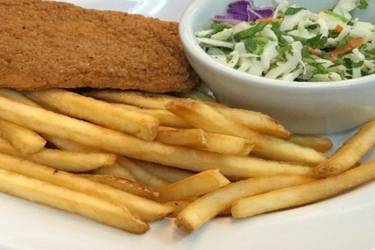 Order Fish N Chips Platter. food online from Wahoo's store, Henderson on bringmethat.com