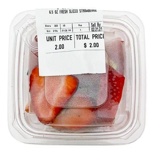 Order Fresh Sliced Strawberries (around 16 oz) food online from Winn-Dixie store, Fultondale on bringmethat.com