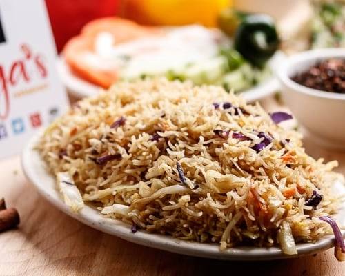 Order Egg Fried Rice food online from Aga Restaurant & Catering store, Houston on bringmethat.com