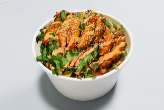 Order Chicken Rice Bowl food online from Wings & Tings store, Marietta on bringmethat.com