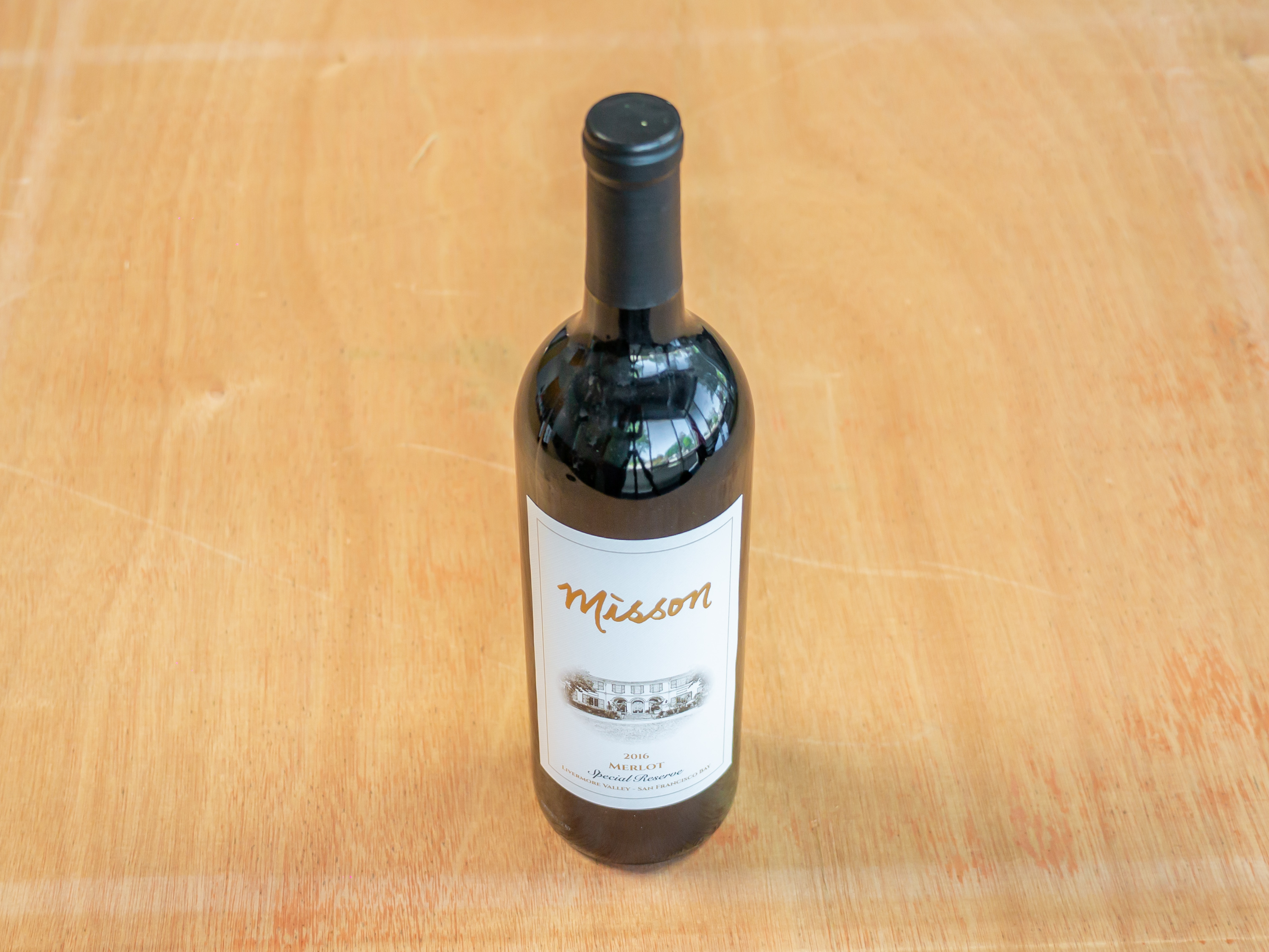 Order Misson Merlot, Special Reserve, 2016, 750mL red wine (14.0% ABV) food online from Raindrop Wine store, Livermore on bringmethat.com