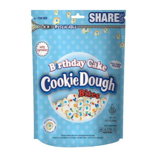 Order Cookie Dough Birthday Cake Bites food online from Exxon Food Mart store, Port Huron on bringmethat.com