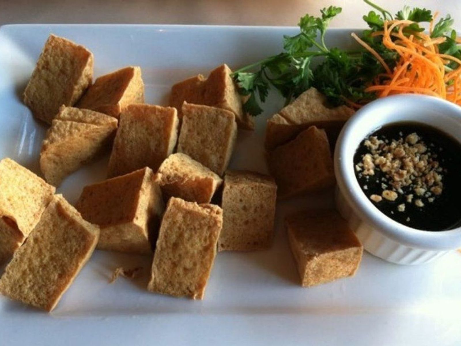 Order Fried Tofu food online from Taste of Thai store, Ithaca on bringmethat.com