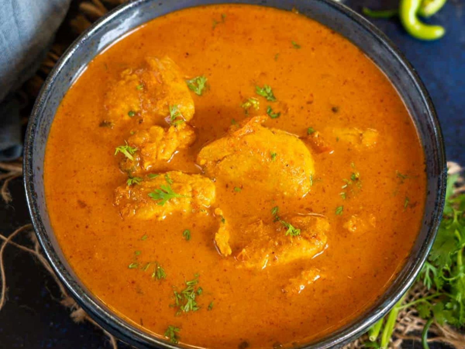 Order Fish Curry food online from Passage to India store, Cambridge on bringmethat.com