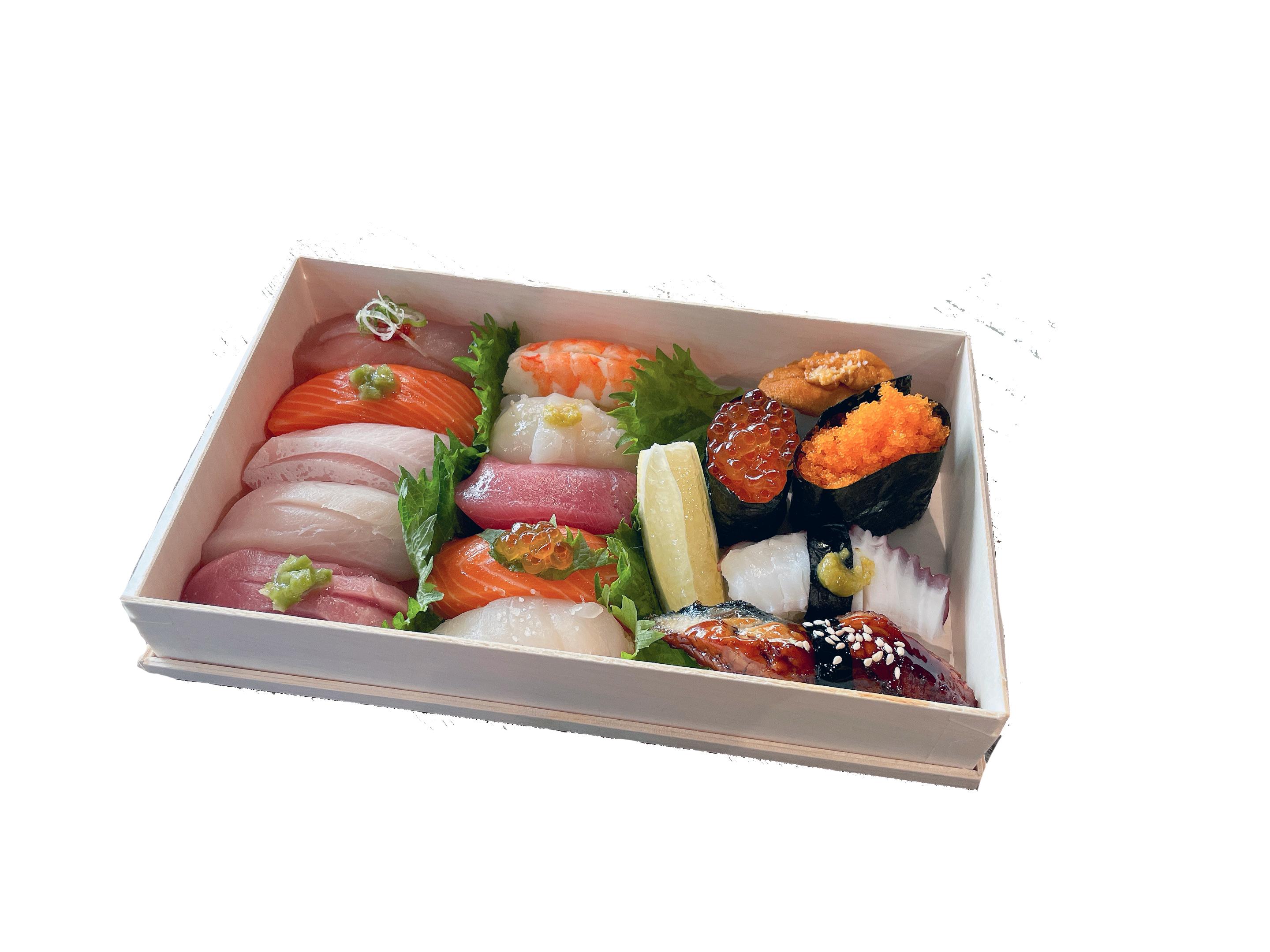 Order 15pc Sushi To Go food online from Umaya La store, Los Angeles on bringmethat.com