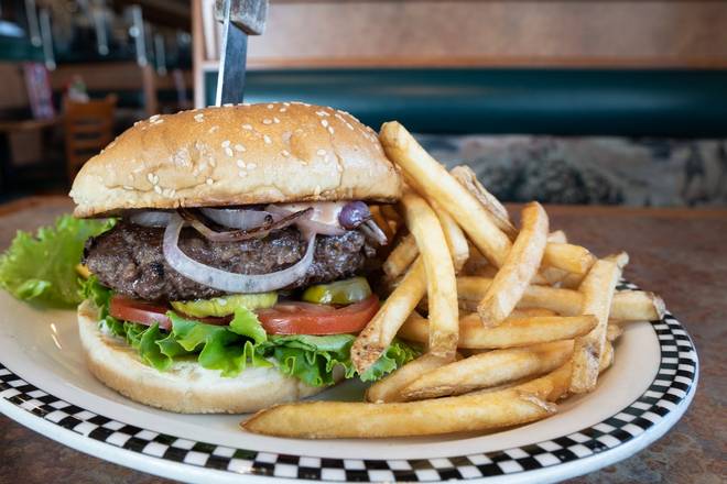 Order Bob's Big Bear Burger food online from Black Bear Diner store, Sandy on bringmethat.com