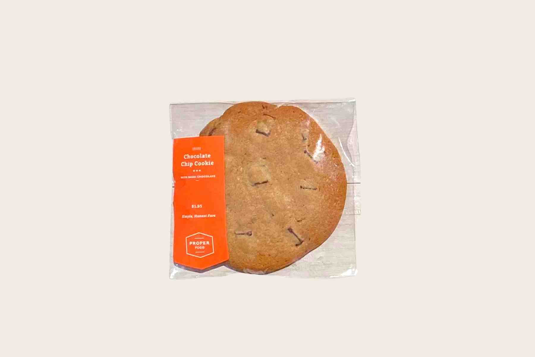 Order Proper Chocolate Chip Cookie food online from Proper Food store, New York on bringmethat.com