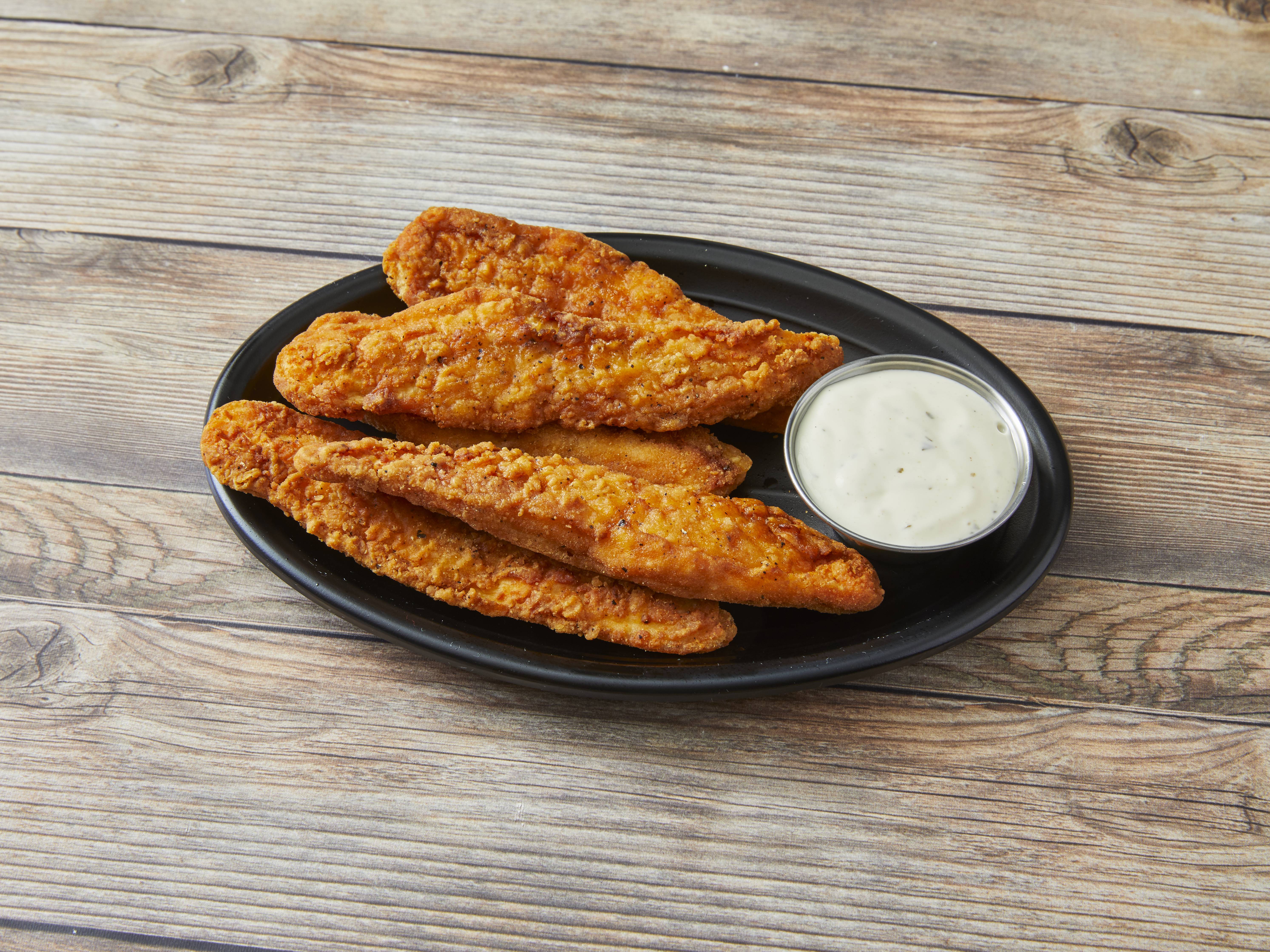Order 6 Pieces Chicken Strips food online from Papa Saverio's Pizzeria store, Glen Ellyn on bringmethat.com