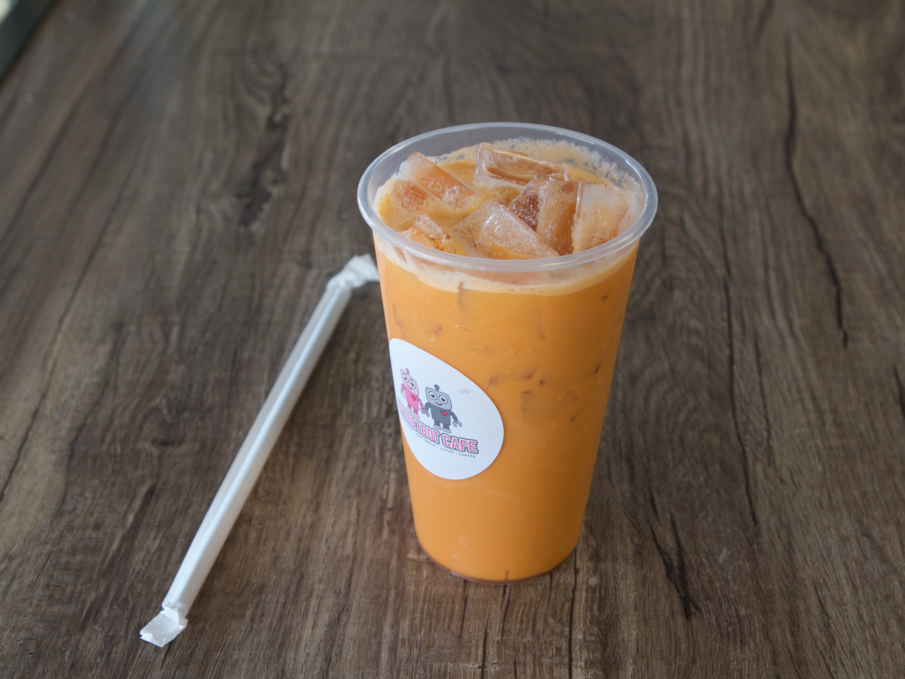 Order Thai Tea food online from Sweetbot Cafe store, Stockton on bringmethat.com