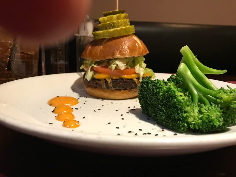 Order Blackbean Burger food online from The Avenue Restaurant store, Glendale on bringmethat.com