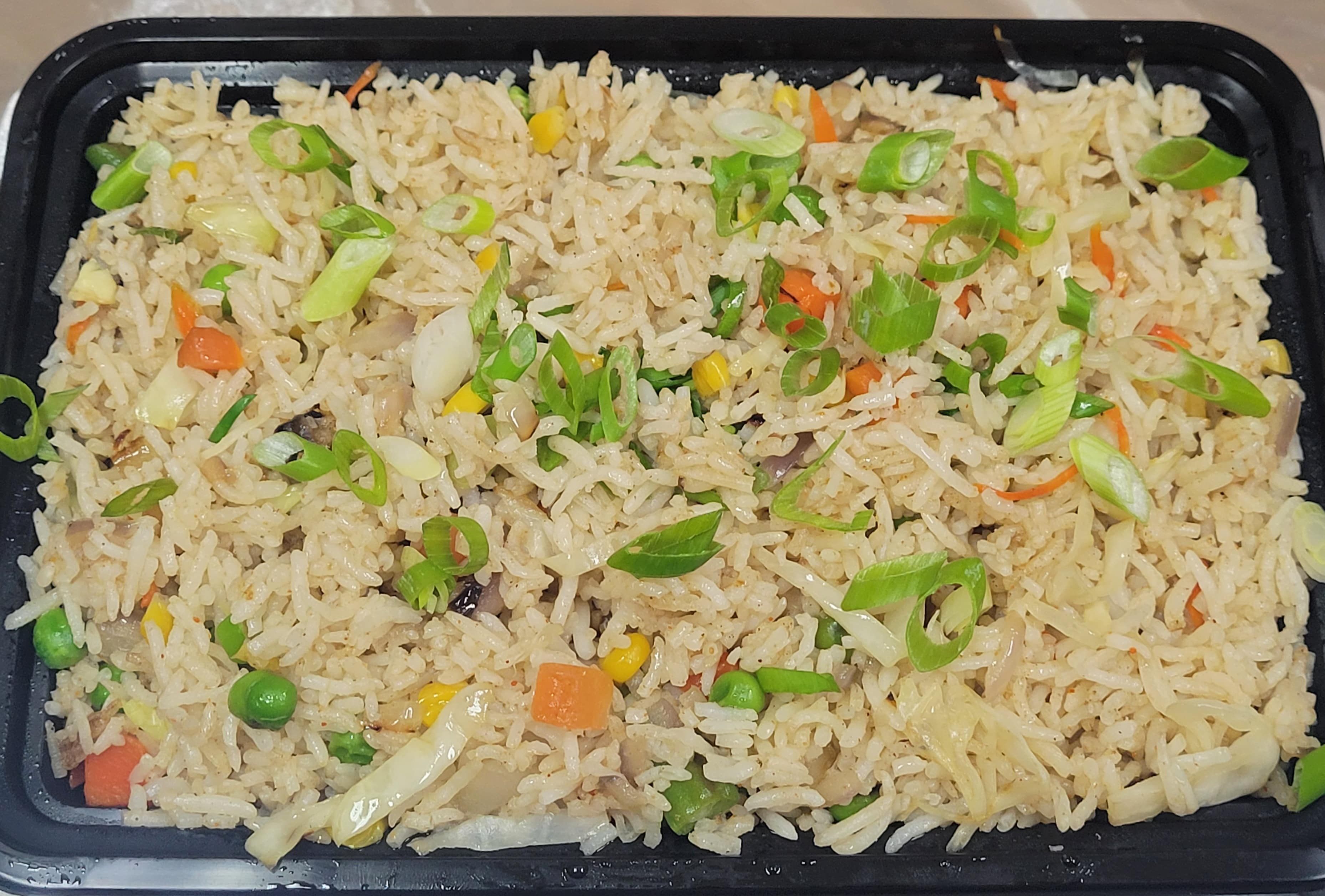 Order Veg Fried Rice food online from Tropical Curry And Grill store, Pflugerville on bringmethat.com