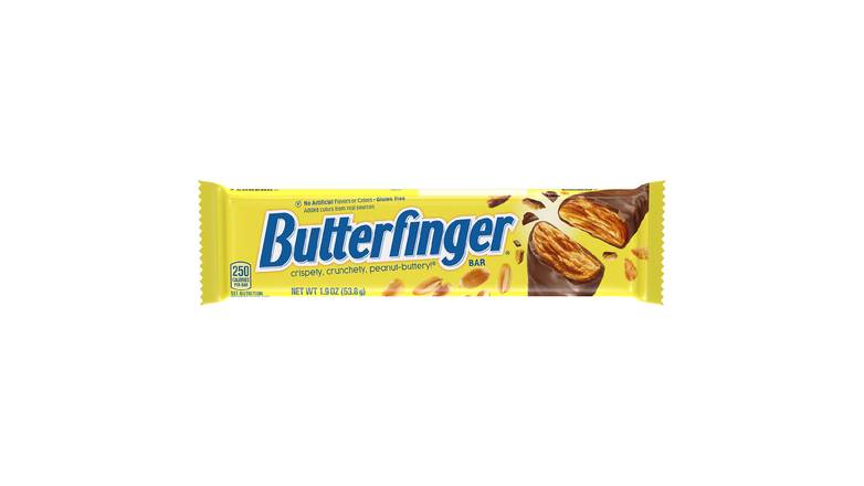 Order Butterfinger Candy Bar food online from Trumbull Mobil store, Trumbull on bringmethat.com
