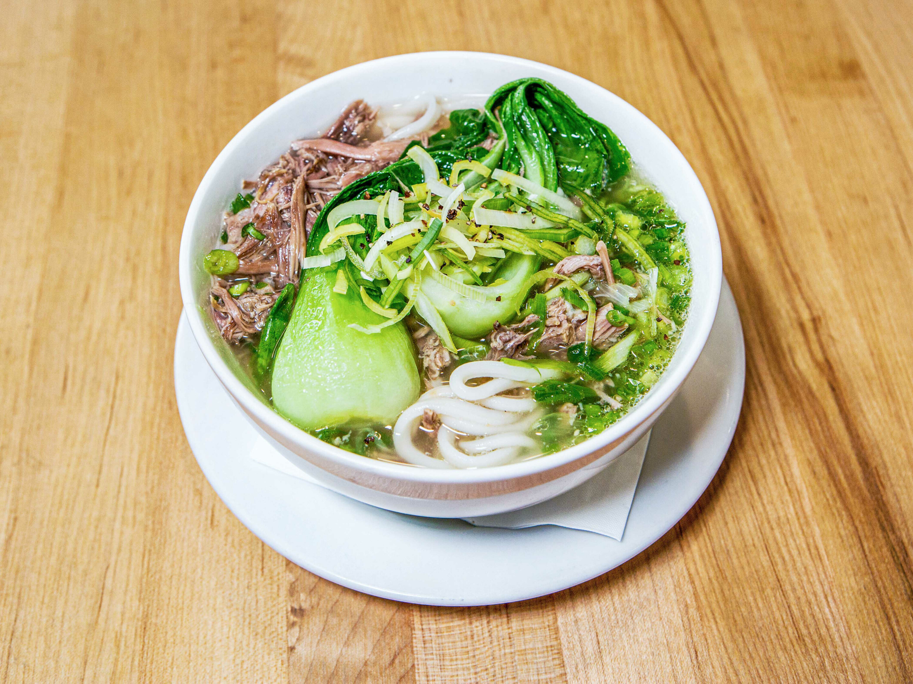 Order oxtail beef noodle soup food online from Dan Modern Chinese store, Manhattan Beach on bringmethat.com