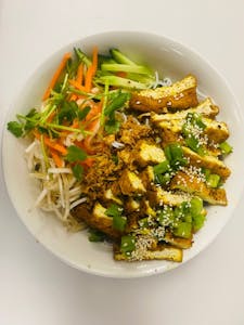 Order Tofu Vermicelli With Veggies food online from Banh Mi Express store, Brentwood on bringmethat.com