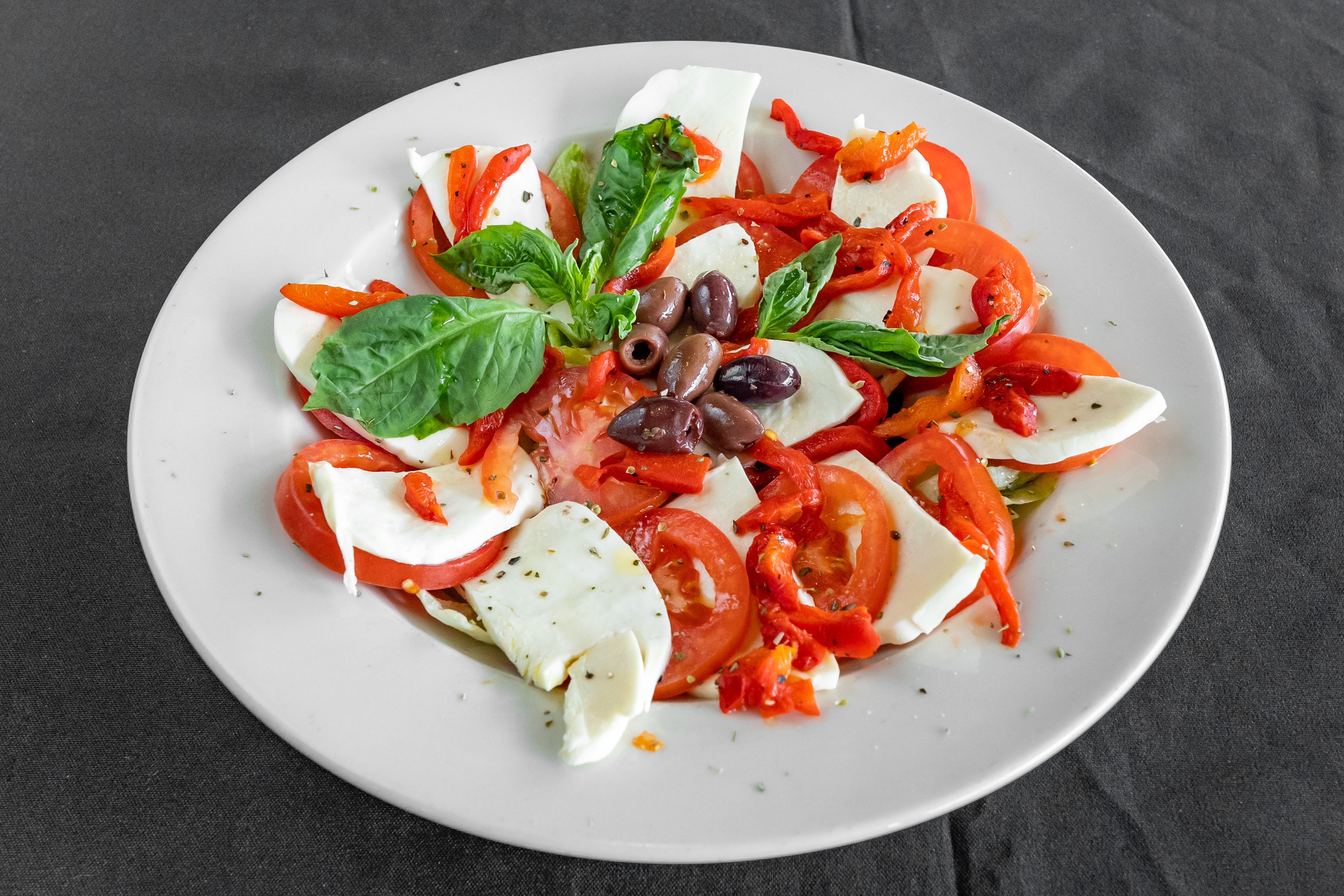 Order Caprese Salad - Large food online from Pizza Plaza Of Warminster store, Warminster on bringmethat.com