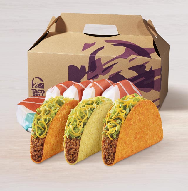 Order Variety Taco Party Pack food online from Taco Bell store, Buena Park on bringmethat.com