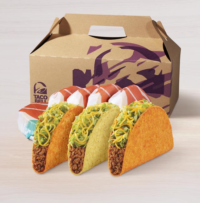 Order Variety Taco Party Pack food online from Taco Bell store, Bloomington on bringmethat.com